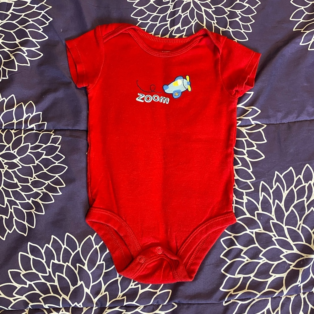 Airplane diaper shirt